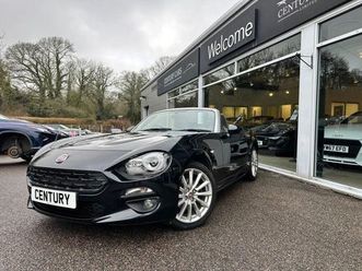 fiat 124 1.4 multiair lusso convertible 2dr petrol euro 6 (140 ps)