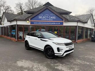 2019 land rover range rover evoque 2.0 p250 mhev r-dynamic se suv 5dr petrol
