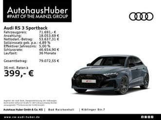 audi rs 3 sportback s tronic hud matrix sportaga rkam