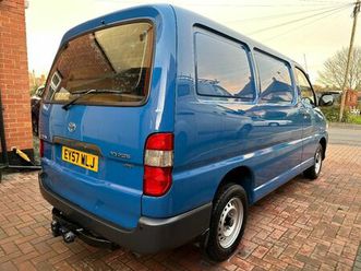 toyota, hiace, panel van, 2008, manual, 2494 (cc)