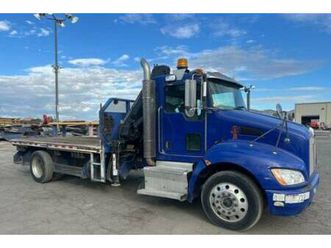 2014 kenworth t270 hiab 088-cl 5500 lbs knuckle boom crane (25-164)