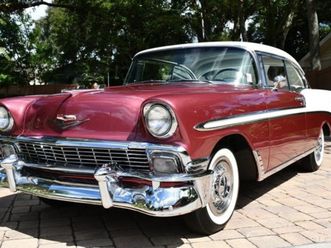 1956 chevrolet bel air/150/210 impeccable restoration rare color!