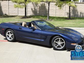 2000 corvette convertible 6spd manual top loaded fresh trade in