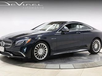 2016 mercedes-benz s-class s 65 amg coupe 2d