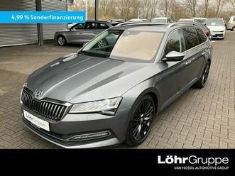 skoda superb combi 2.0 tdi dsg style ahk, pano., rfk,