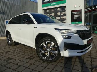 skoda kodiaq 2.0 tdi 4x4 sportline led/sthz/ahk/360kam