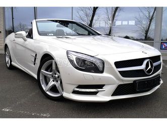 mercedes-benz sl 350 roadster (automata) amg line! valós 68 e km!!