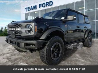 ford bronco badlands advanced 4p 4x4 tout compris hors homologation 4500e
