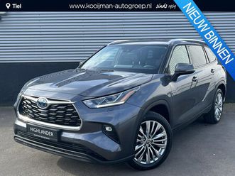 toyota highlander - awd 2.5 hybrid executive 7 persoons trekhaak - trekgewicht 2.000kg geremd, applecarplay/an