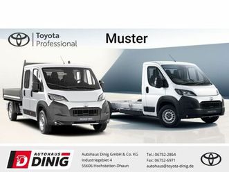 toyota proace max pritsche kipper doka 35 l3 heavy 140