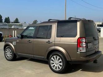 2012 land rover lr4 hse lux
