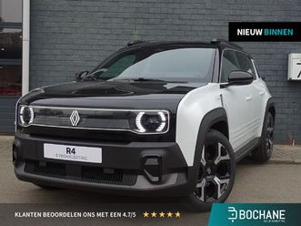 renault r4 4 comfort range techno 52 kwh nu 5 jaar garantie! / pack winter premium / harman kardon audio / zwarte motorkap