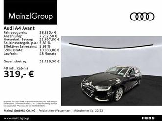 audi a4 avant 35 tfsi s tronic advanced virtual navi