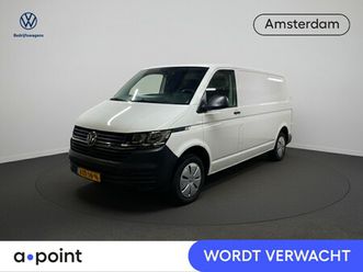 volkswagen transporter - 2.0 tdi l2h1 28 economy business 110 pk | verlengde garantie | navigatie via app | parkeer