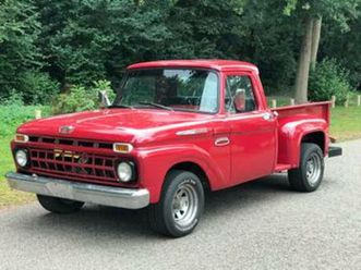 ford f100 twin eye beam stepside 1965 450pk rood !! — oldtimers — marktplaats