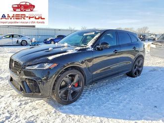 jaguar f-pace svr 2023 5.0 benzyna 550km