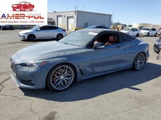 infiniti q60 red sport 400 2022 3.0l 3.0 benzyna 400km