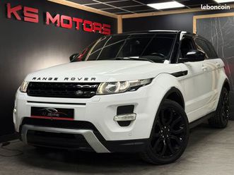 land-rover evoque 2.2 sd4 190 cv bva gps bluetooth camera (ks motors)