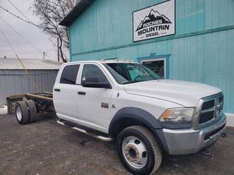 2012 dodge ram 5500 4x4 6.7l cummins 118k!!