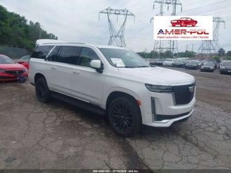 cadillac escalade esv premium luxury, 2022r., 4x4, 6.2l 6.2 benzyna 420km