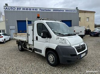 citroen jumper 2.2 hdi 100ch tribenne + coffre