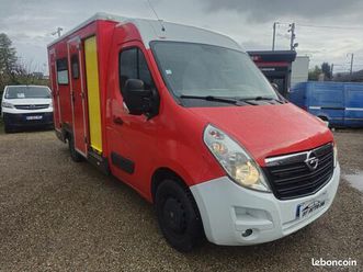 movano 2.3 dci 125cv caisse cellule vasp ambulance ex-pompier carte grise 5 places webasto reprise possible
