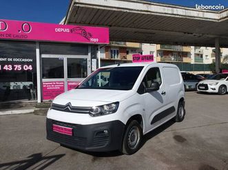 5800 euros h.t berlingo hdi 100 cv année 2019 3 places