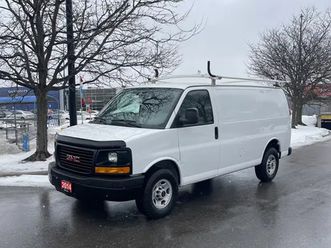 2014 gmc savana cargo van 2500 / heavy duty / ladder rack