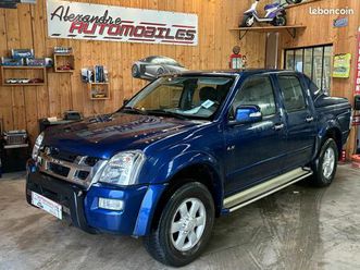 isuzu d-max pickup double cabine 4x4 3.0l td 163 cv
