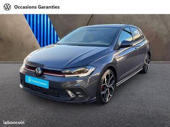 volkswagen polo 2.0 tsi 207ch gti dsg7