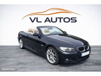 bmw 330 cd cabriolet - bva pack m - 231 cv - année 2007