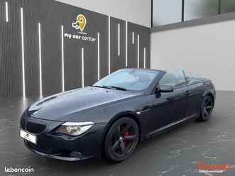 bmw serie 6 cabriolet 3.0 635 d 285 pack luxe bva