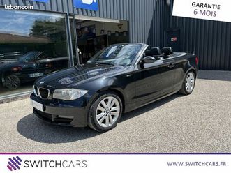 bmw série 1 118 d cabriolet luxe bvm6