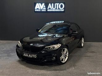 bmw serie 2 coupe (f22) pack m sport 220d 2.0d 184 ch gps toit ouvrant garantie 12 mois