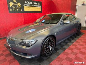bmw serie 6 (e64) 3.0d 286cv pack luxe