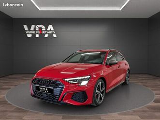 audi s3 sportback 2.0 tfsi 310 ch quattro s tronic • matrix led • b&o • acc • caméra • apple carplay