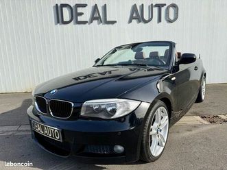 bmw serie 1 118d ( e88 ) 2.0 136 ch pack m gps / cuir bv6 96.442km