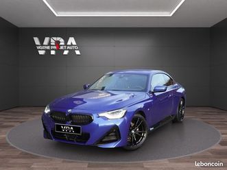 bmw série 2 220d coupé g42 pack m sport 190ch – led • live cockpit pro • caméra recul • accès confort