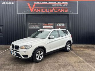 bmw x3 (f25) 20da x-drive - pack business - 2.0d 16v 190 cv - garantie 12 mois