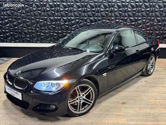 bmw série 3 coupé e92 lci 330d 245 bva m sport - toit ouvrant - immat france - entretien a jour