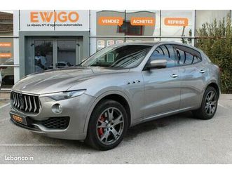 maserati levante sq4 - 3.0l v6 430ch - malus payé - sièges chauffants - toit pano - carplay