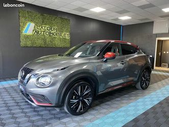 nissan juke 1.2 dig-t - 117 ch - bva 7 - pack n-design led/gps/carplay/camera 360/bose - garantie 12 mois