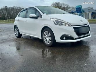 echange contre utilitaire 208 2019 comme neuf