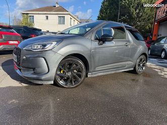 ds ds 3 cabrio thp 165ch performance line s&s