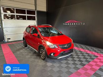 opel karl 1.0l 73 ch rocks - carplay - android auto - bluetooth- clim