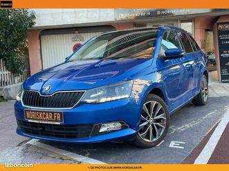 skoda fabia combi 90 cv greentec edition tour de france toit xxl panoramique clim auto interieur sport