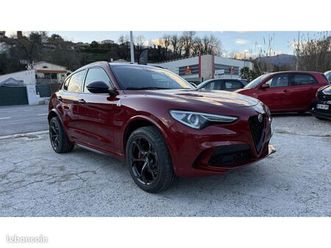 alfa romeo stelvio (ph.2) 2.9 v6 510cv quadrifoglio q4 at8 1ère main monaco - malus inclus