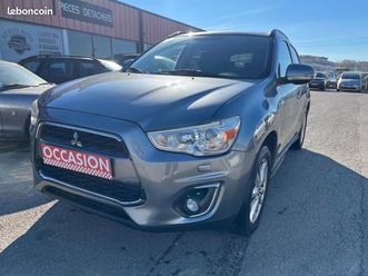 mitsubishi asx 2.2 di-d 16v - 150 cv boîte auto première main mode 4x4 toit panoramique
