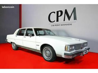 oldsmobile delta 5,7 v8 105ch - diesel - historique d'entretien complet - volant cuir - velours rouge - vitres électriques - accoudoir - 93000km