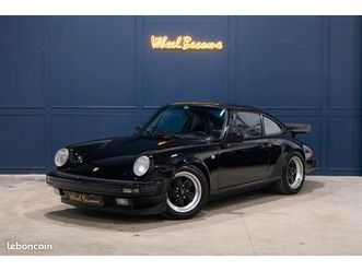 porsche 911 g 3.2 carrera g50 - dossier historique - jantes fuchs - sièges sport - echappement sport - toit ouvrant - pccm -